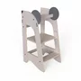 Turn de invatare MamaToyz Learning Tower din lemn, Soricel - 1