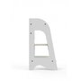 Turn de invatare MamaToyz Learning Tower din MDF, Alb - 5