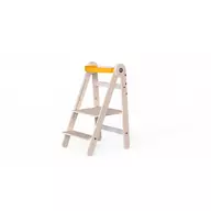 Turn de invatare pliabil MamaToyz Learning Tower din lemn, Galben