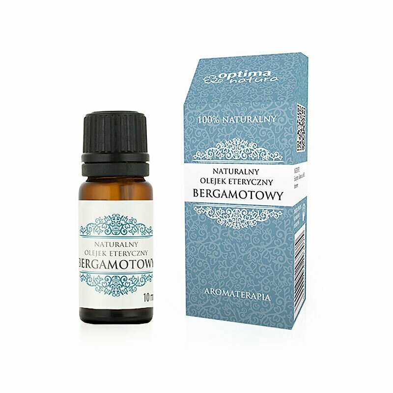 Optima natura - ulei esential de bergamota, , 10 ml, pentru anxietate, stres, herpes