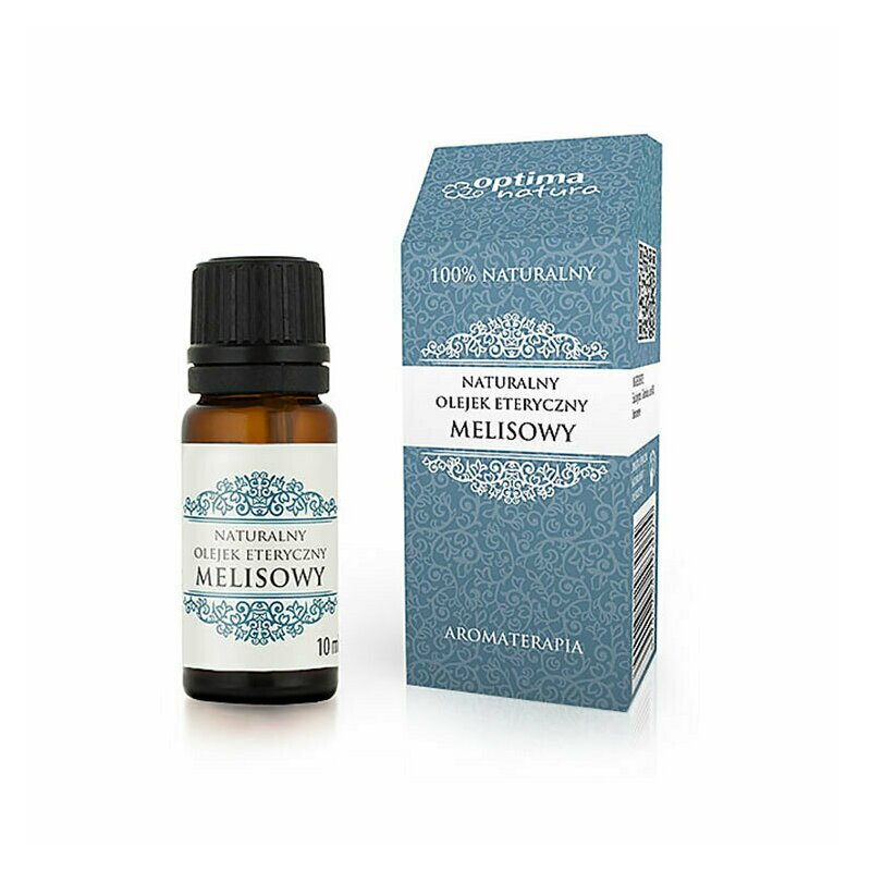 Optima natura - ulei esential de melissa (roinita), 10 ml, pentru oboseala fizica si psihica, infectii fungice, piele iritata