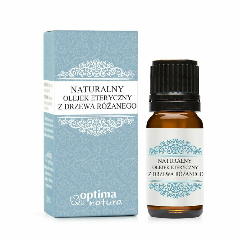 Optima natura - ulei esential de rosewood (lemn de trandafir), 10 ml, pentru migrena, depresie, tuse cronica
