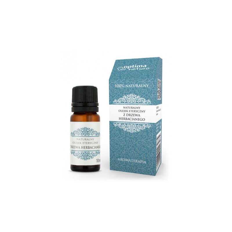 Optima natura - ulei esential de tea tree (arbore de ceai), 10 ml, pentru infectii fungice, acnee, negi
