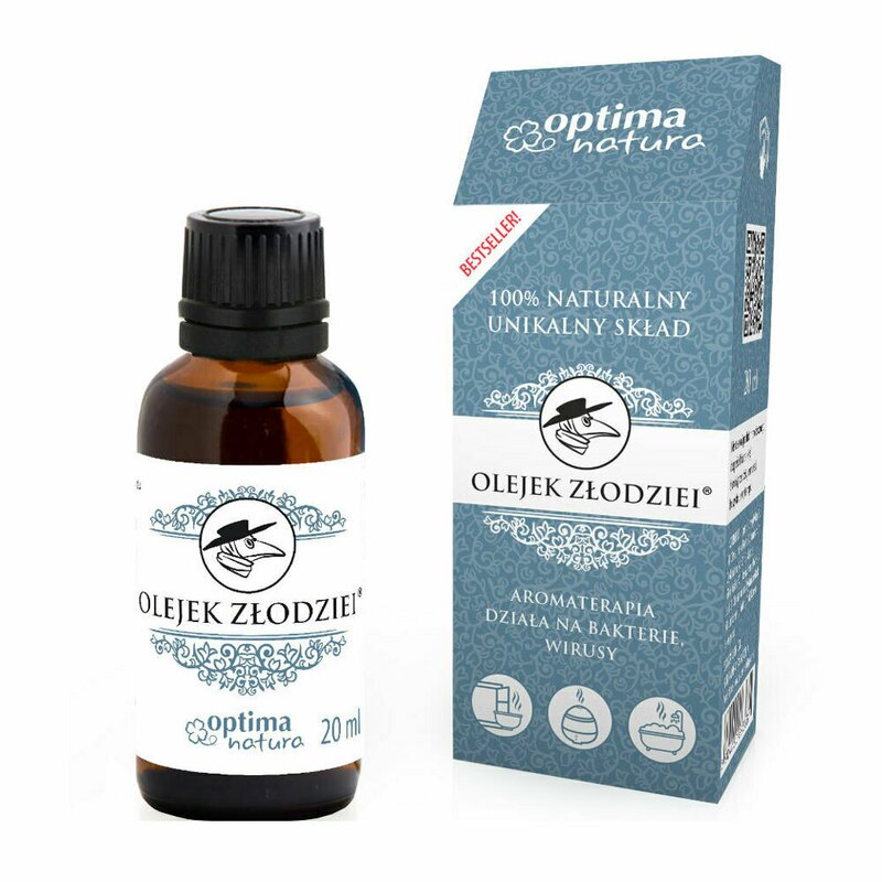 Optima natura - ulei esential four thieves oils, 20 ml, pentru raceala, tuse, dureri de cap, anxietate
