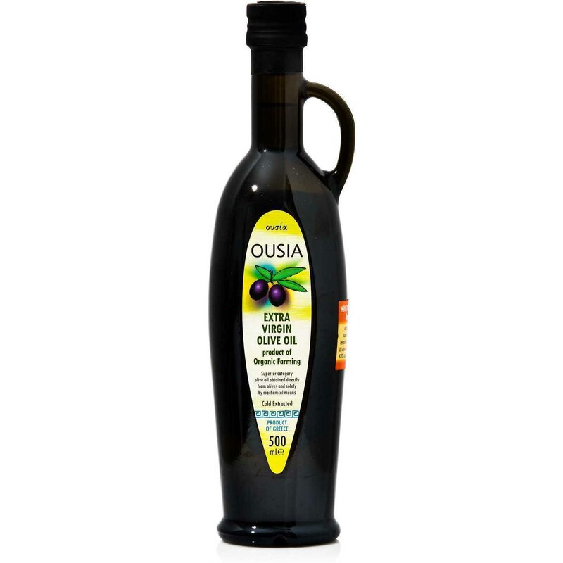 Cretan mill - ulei ousia organic, 500 ml, de masline extravirgin