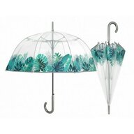 Perletti - Umbrela dama automata  forma cupola cu frunze