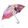 Umbrela manuala 42 cm, Cu inchidere cu siguranta Disney Frosen 2 - 1