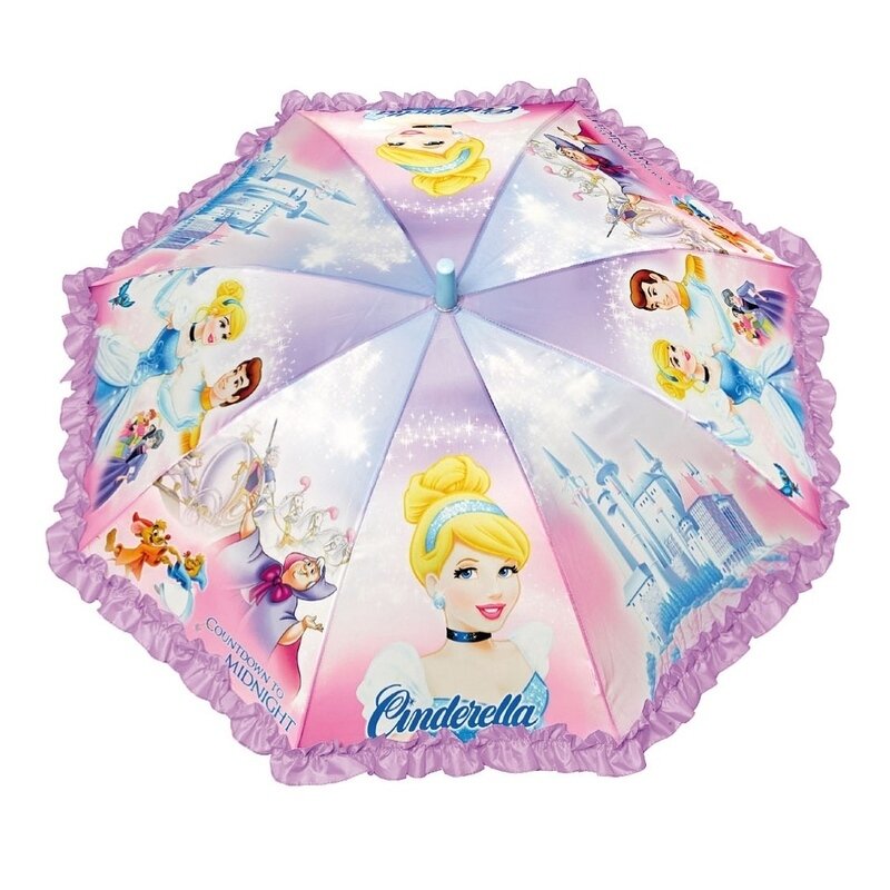 Umbrela manuala baston cu volan - princess