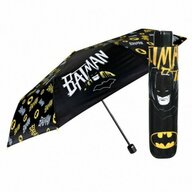 Umbrela manuala pliabila pentru copii Perletti Batman 91 cm diametru