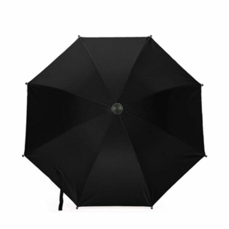 Bebumi - umbrela pentru carucior, negru, 75cm