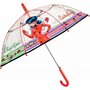 Perletti - Umbrela  Lady Bug automata rezistenta la vant transparenta 45 cm - 1