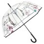 Umbrela ploaie transparenta baston model Paris - 1