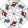 Umbrela transparenta Spiderman, diametru 76 cm SunCity CTL08836 - 1