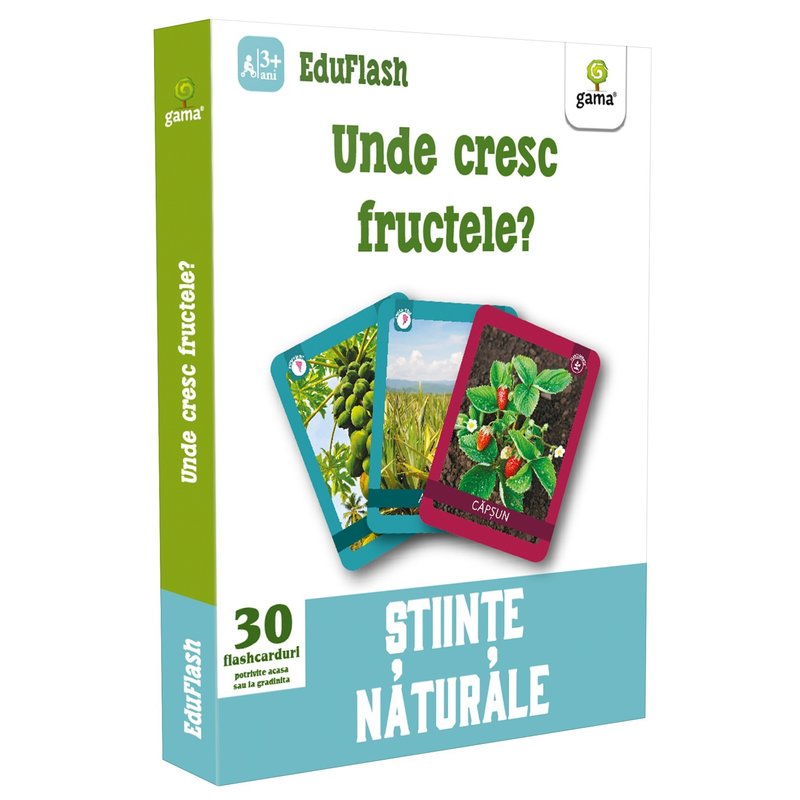 Editura Gama - Unde cresc fructele?