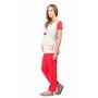 Uniconf - Pijama pentru alaptat Red XL - 1