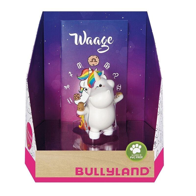 Bullyland - Figurina Unicornul dolofan Zodiac, Balanta