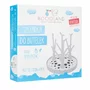 Uscator, Bocioland, Pentru biberoane, Cu design flexibil, Fara BPA, Pentru 8 recipiente, 22x26 cm, White - 2