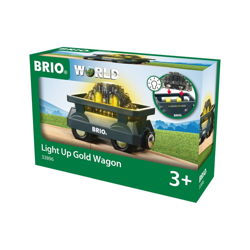 Brio - accesoriu vagon luminos , cu aur