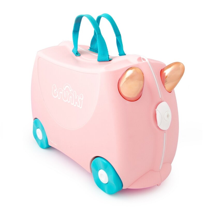 Trunki - valiza flossi the flamingo cu roti