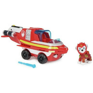 Vehicul Paatrula Catelusilor Aqua Pups si figurina Marshall