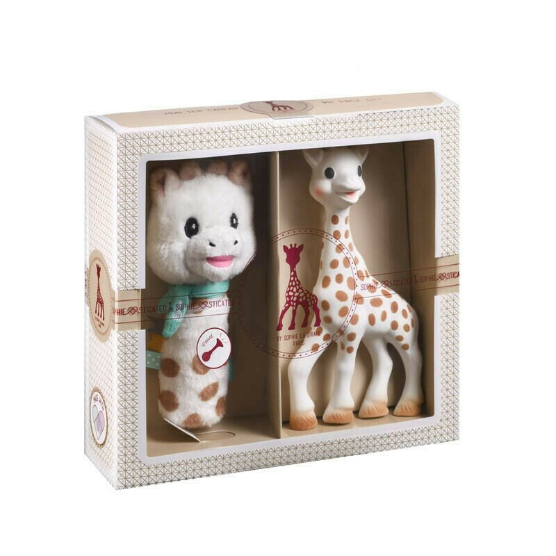 Vulli - set de naștere girafa sophie si zornaitoare sweety sophie