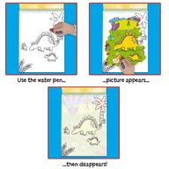 Water Magic: Carte de colorat Dinozauri