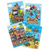 Water Magic: Carte de colorat Pirati