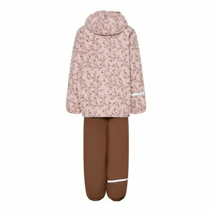 Winter Blossom 100 - Set jacheta+pantaloni impermeabil cu fleece, pentru vreme rece, ploaie si vant - CeLaVi