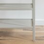Woodies - Changer Grey - Masa de Schimbat Pentru Bebelusi Lemn Masiv, 76cm x 44cm x 86 cm, Cu 2 Rafturi De Depozitare Inalte - 5