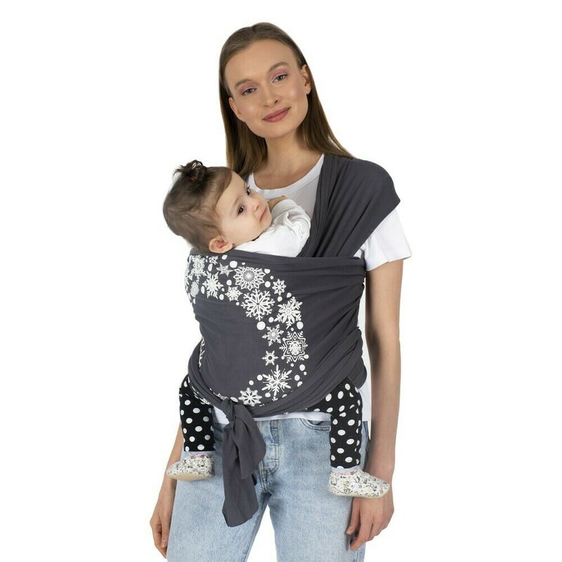 Sevi baby - wrap, gray