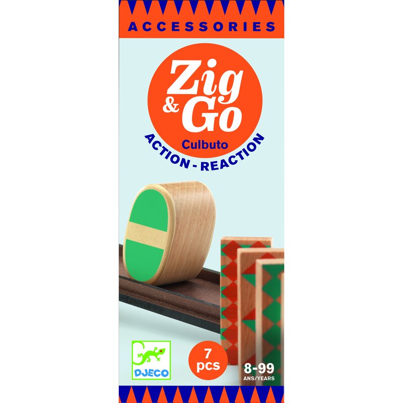 Djeco - Zig & Go - Culbuto, Rampa set 7 piese