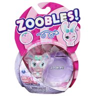 Spin master - ZOOBLES ANIMALUTE COLECTABILE IEPURAS ROZ
