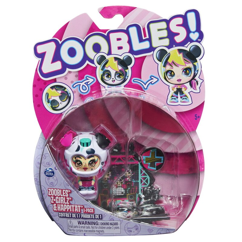 Spin master - zoobles z-girlz figurina de transformare fetita catelusa