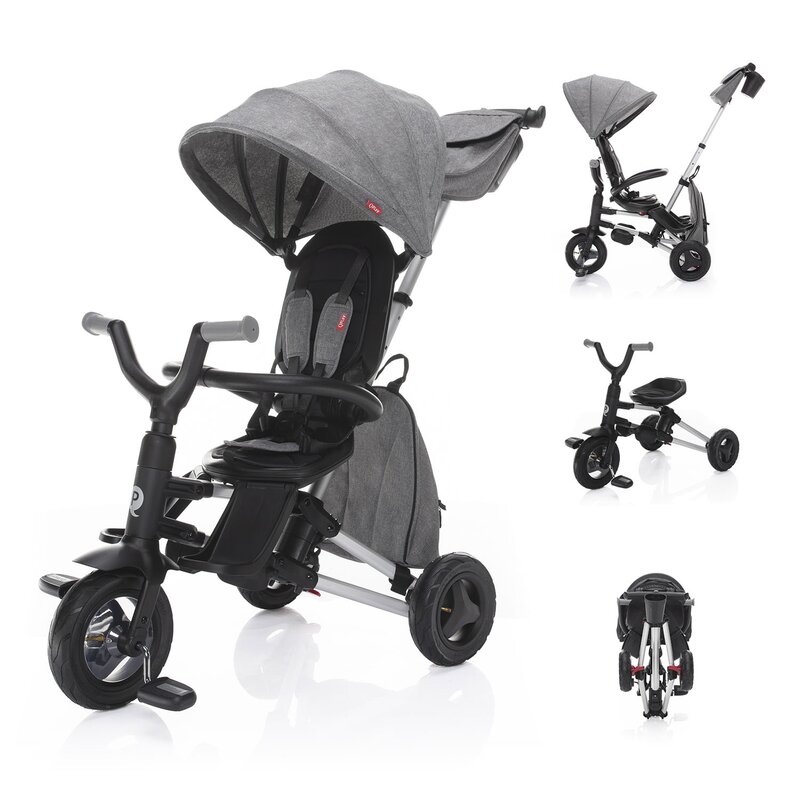 Zopa - tricicleta pliabila nova dark grey