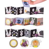 Jucarie 3 in 1 Pentru Landou TAF TOYS - Carticica Hazlie - URBAN GARDEN