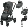 Maxi-Cosi Sistem 4in1 OXFORD Carucior + Landou Sense + Scoica Auto Pebble 360 PRO2 + Baza Auto FAMILYFIX 360 PRO