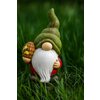Pitic de gradina cu stup de albine, ceramica, 17x11x8 cm, multicolor