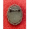 Brosa 5x4 cm Cheia Sol Auriu