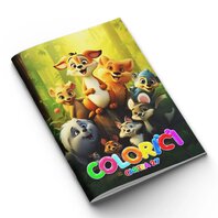 Carte de colorat Colorici 27 - A4, 24 pagini