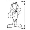Carte de colorat Garfield vol VI - Garfield si Arlene