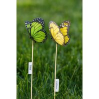Decoratiune pt ghiveci/buchet - fluture pe tarus de 50 cm