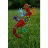 Decoratiune de gradina Gecko pe tarus 53cm