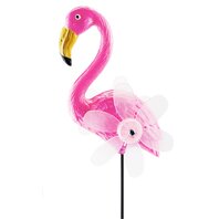 Decoratiune de gradina Morisca Flamingo Roz 10.5 x 6 x 61cm