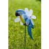 Decoratiune de gradina Morisca Papagal Albastru 6.5 x 8 x 56cm