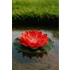 Decoratiune de gradina Nufar plutitor cu lampa solara  29cm