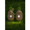 Decoratiune de gradina pitic cu lampa solara - 2 modele - 43.7 x 18.3x18.40 cm