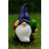 Decoratiune de gradina Pitic de gradina cu accesorii in mana