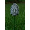 Decoratiune Gradina Buddha, polirasina, 12 cm, Gri