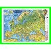 Harta Europei pentru copii (proiectie 3D) in engleza 600x470mm