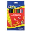 Luna Creioane colorate jumbo, 12 buc